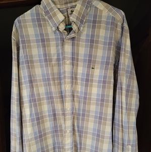 Lacoste Button Up Dress Shirt, XL